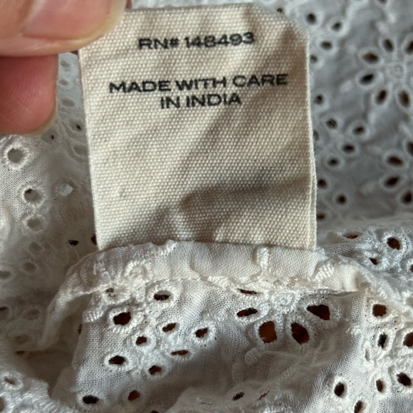 DOWN Eyelet Franique Dress S - Picture 7 of 7